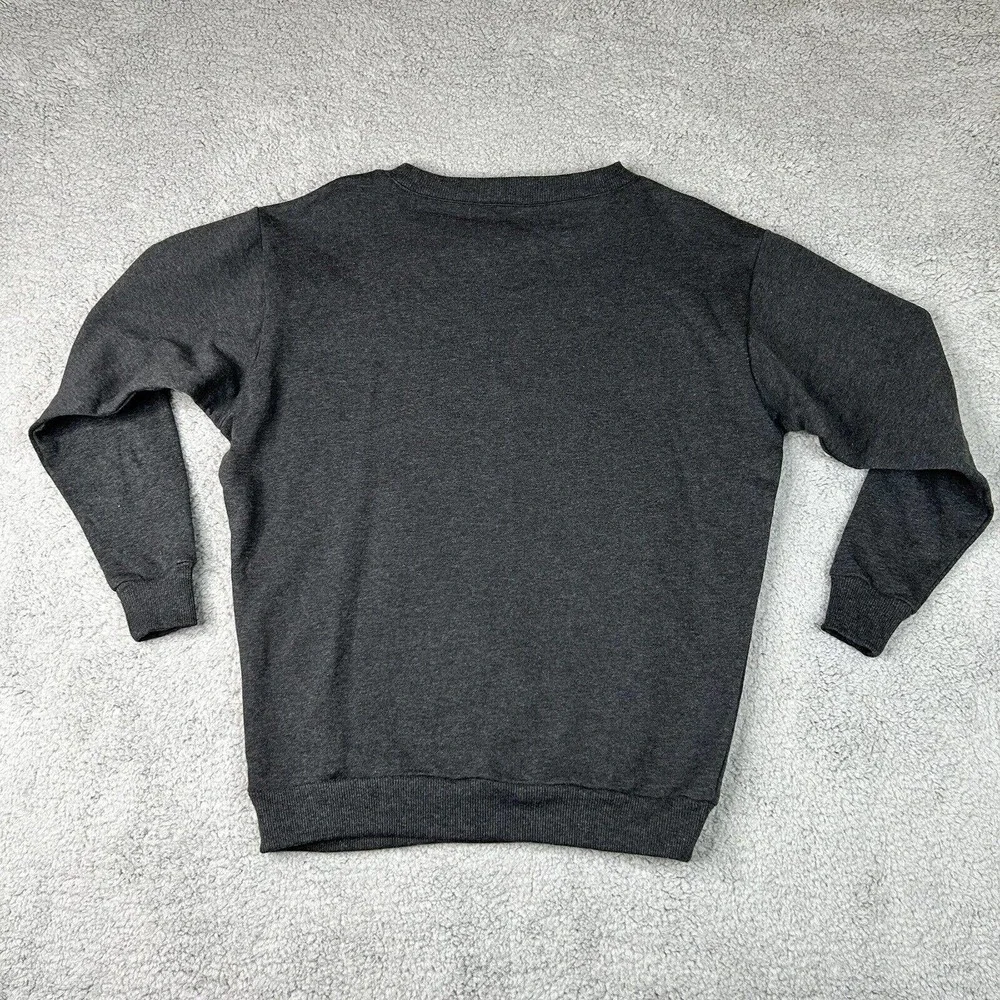 Avon Sweatshirt Womens XS Gray Gold Tone Long Sleeve Crew Neck‎ Saturyay